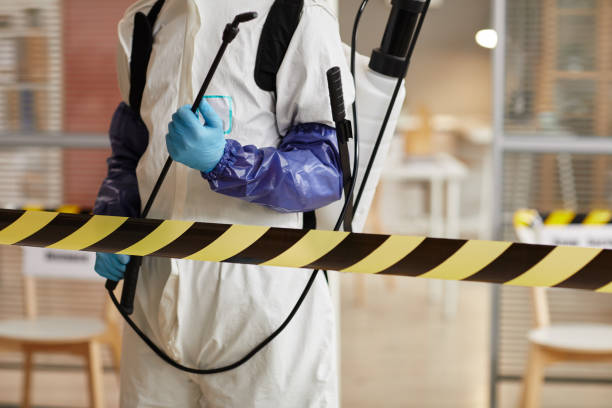 Professional Blood Cleanup technician working in Westfield, MA